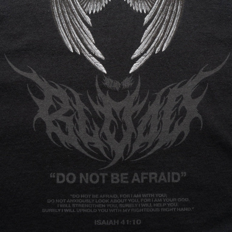 BLACK SERAPHIM OVERSIZE T-SHIRT