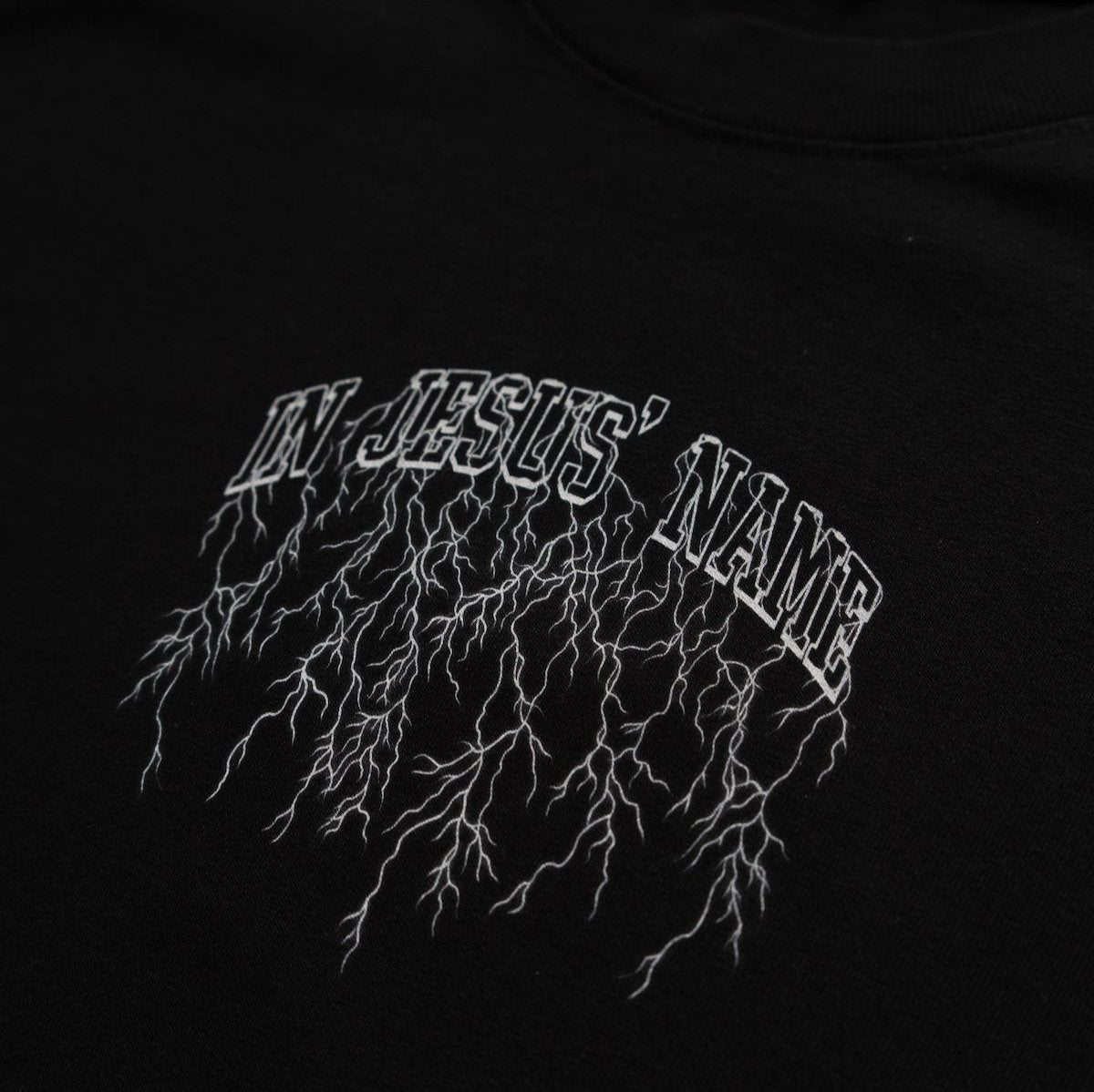 IN JESUS' NAME OVERSIZE T-SHIRT