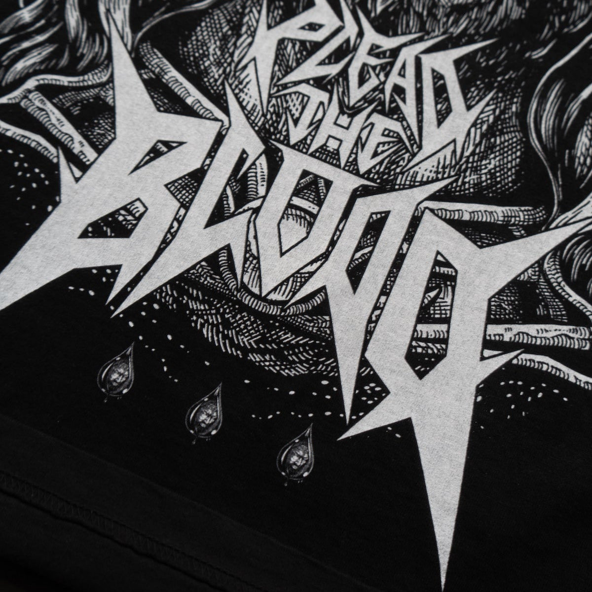 LUCIFER'S DEMISE OVERSIZE T-SHIRT IN BLACK (V2)