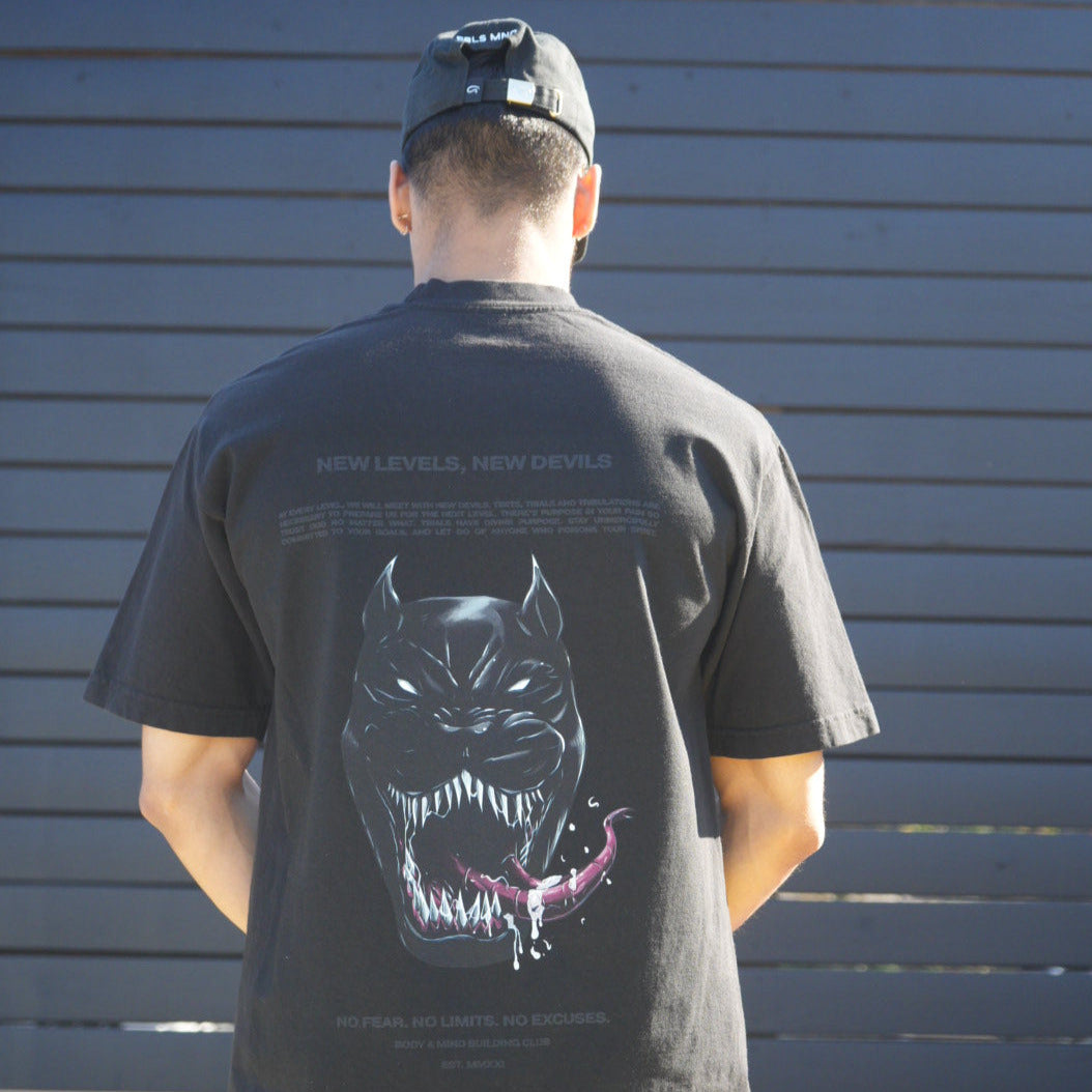 SYMBIOTIC PANTHER OVERSIZE T-SHIRT