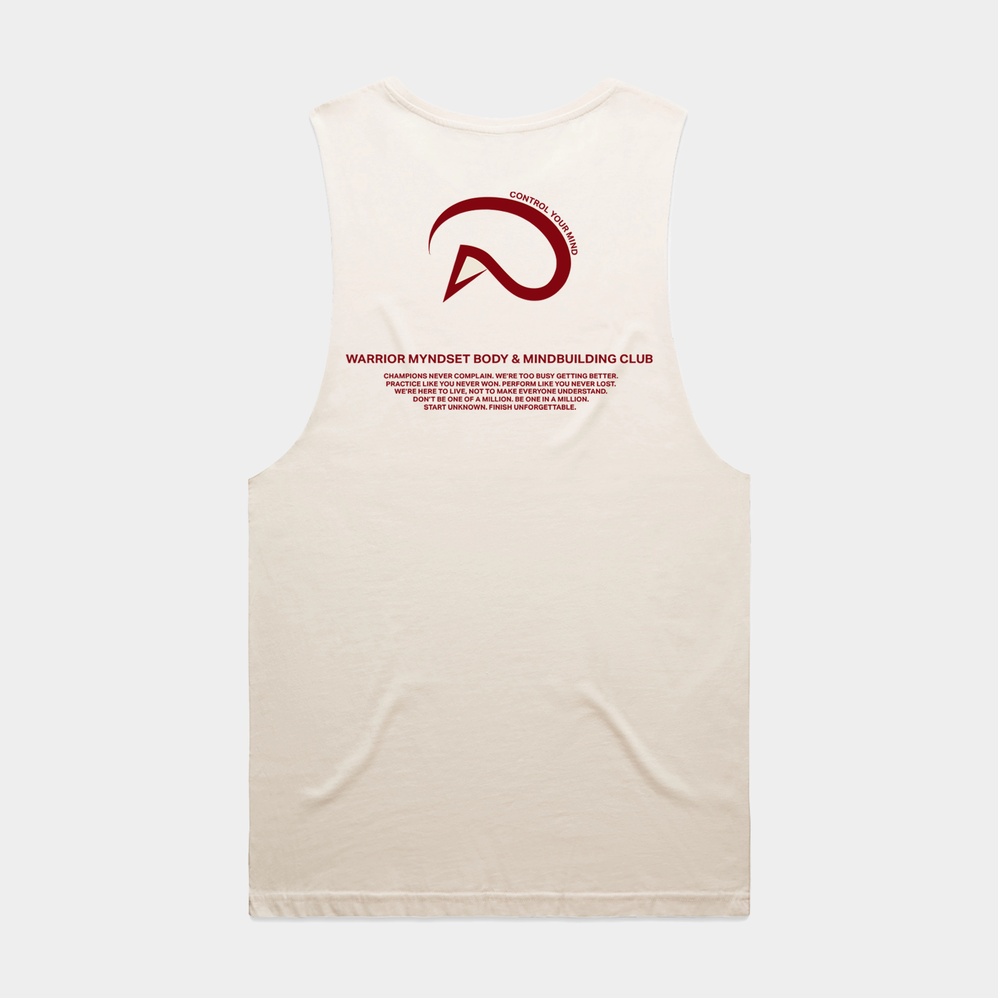 WARRIOR MYNDSET TANK (4 COLORS)