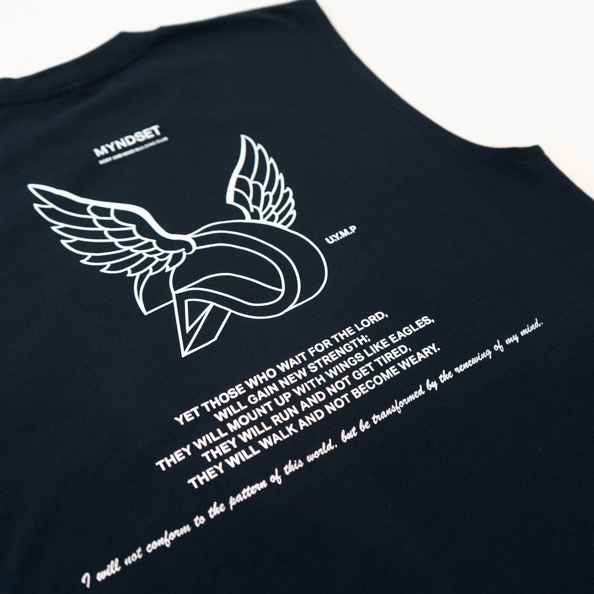 MYNDSET GIVES YOU WINGS MUSCLE TEE (3 COLORS)