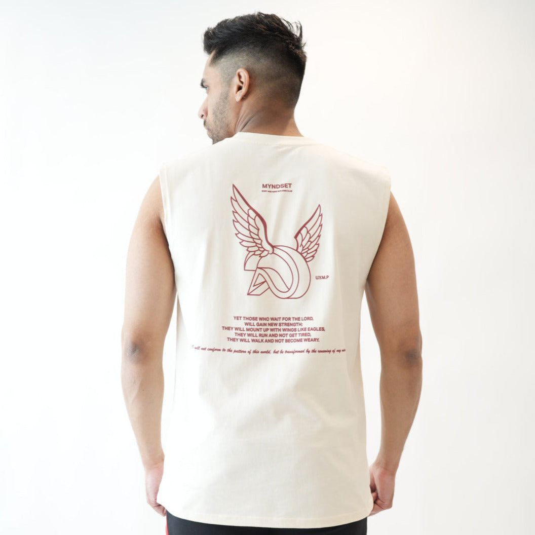 MYNDSET GIVES YOU WINGS MUSCLE TEE (3 COLORS)