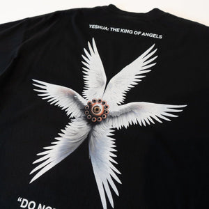 
                  
                    Load image into Gallery viewer, YESHUA: THE KING OF ANGELS OVERSIZE T-SHIRT
                  
                