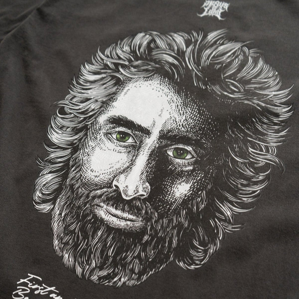 
                  
                    Load image into Gallery viewer, PRINCE OF PEACE OVERSIZE T-SHIRT IN VINTAGE BLACK
                  
                