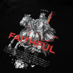 
                  
                    Load image into Gallery viewer, KING OF KINGS RAW HEM HOODIE
                  
                