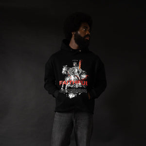 
                  
                    Load image into Gallery viewer, KING OF KINGS RAW HEM HOODIE
                  
                