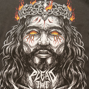 
                  
                    Load image into Gallery viewer, LUCIFER&amp;#39;S DEMISE OVERSIZE T-SHIRT IN VINTAGE BLACK (V1)
                  
                