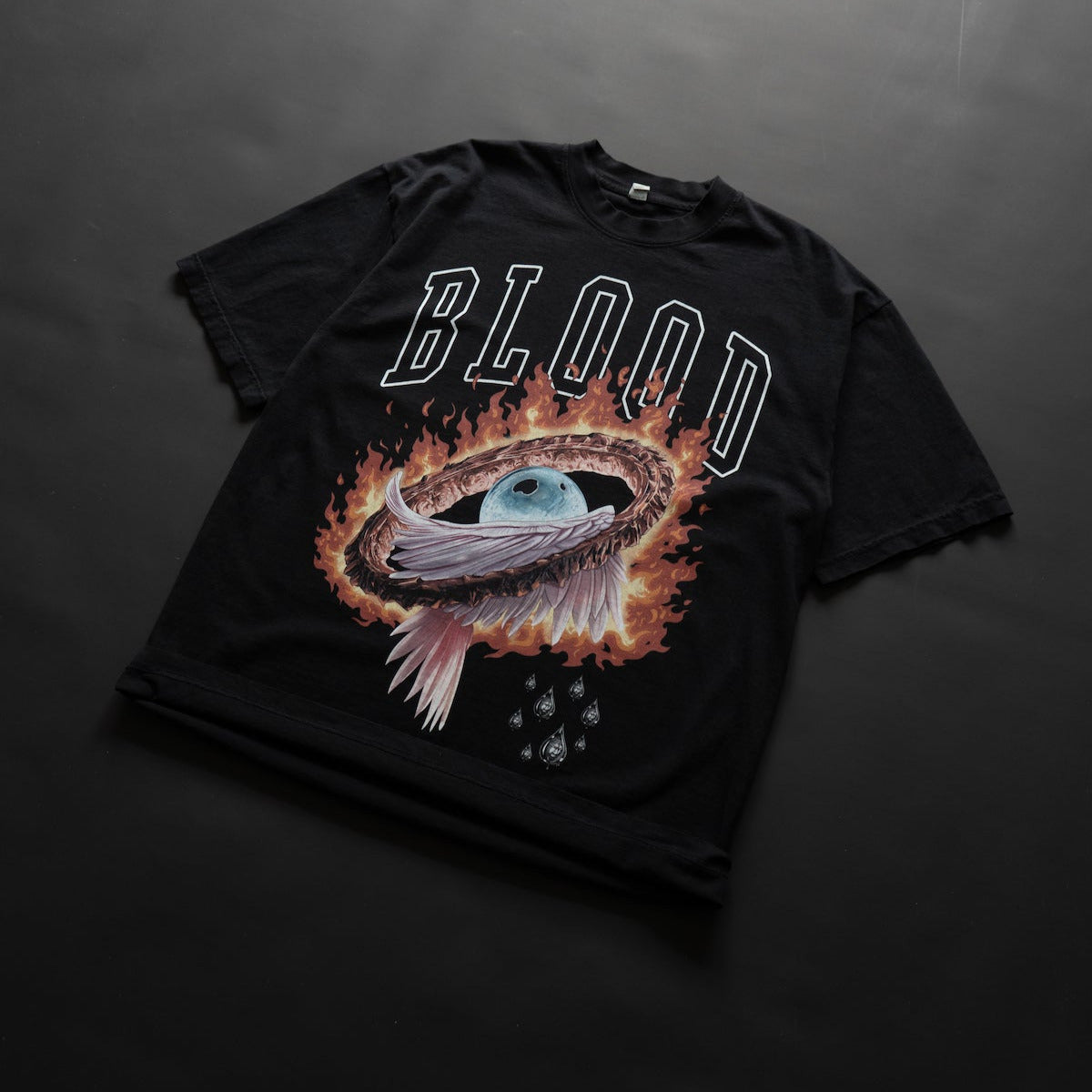 ANGEL OF FIRE OVERSIZE T-SHIRT
