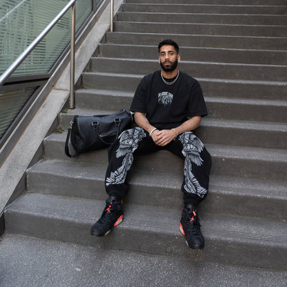 IN JESUS' NAME OVERSIZE T-SHIRT