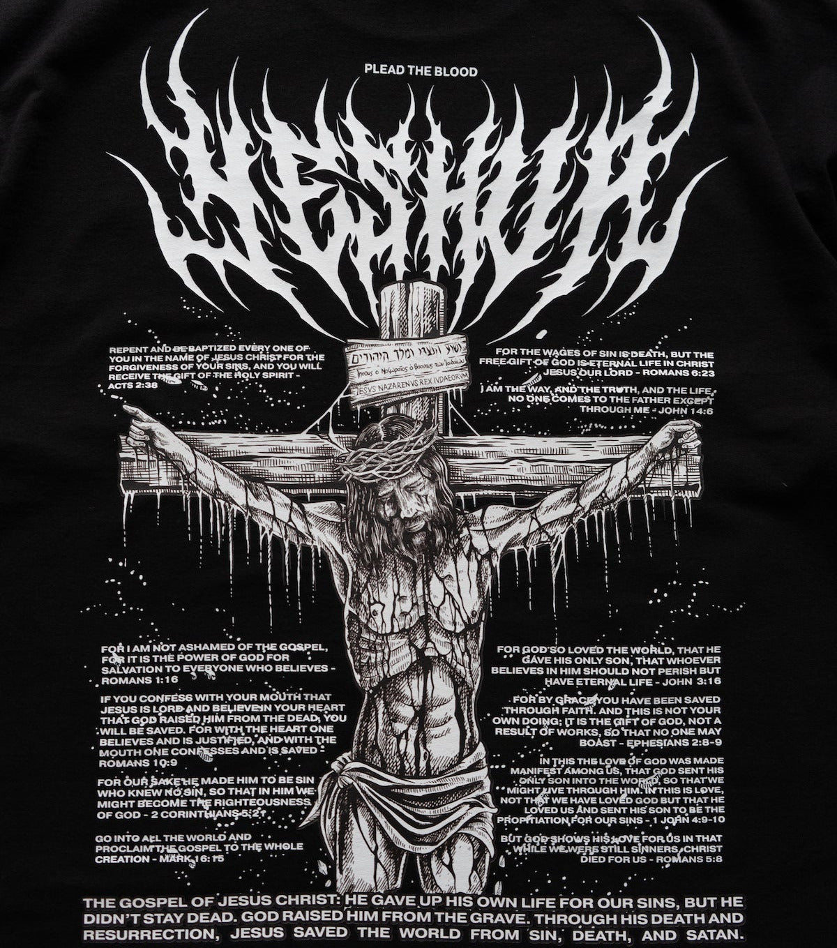 THE GOSPEL OF JESUS CHRIST OVERSIZE T-SHIRT