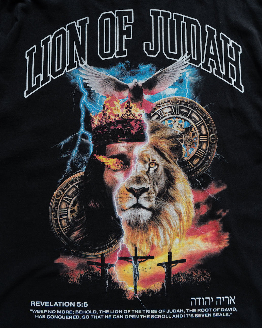 LION OF JUDAH OVERSIZE T-SHIRT