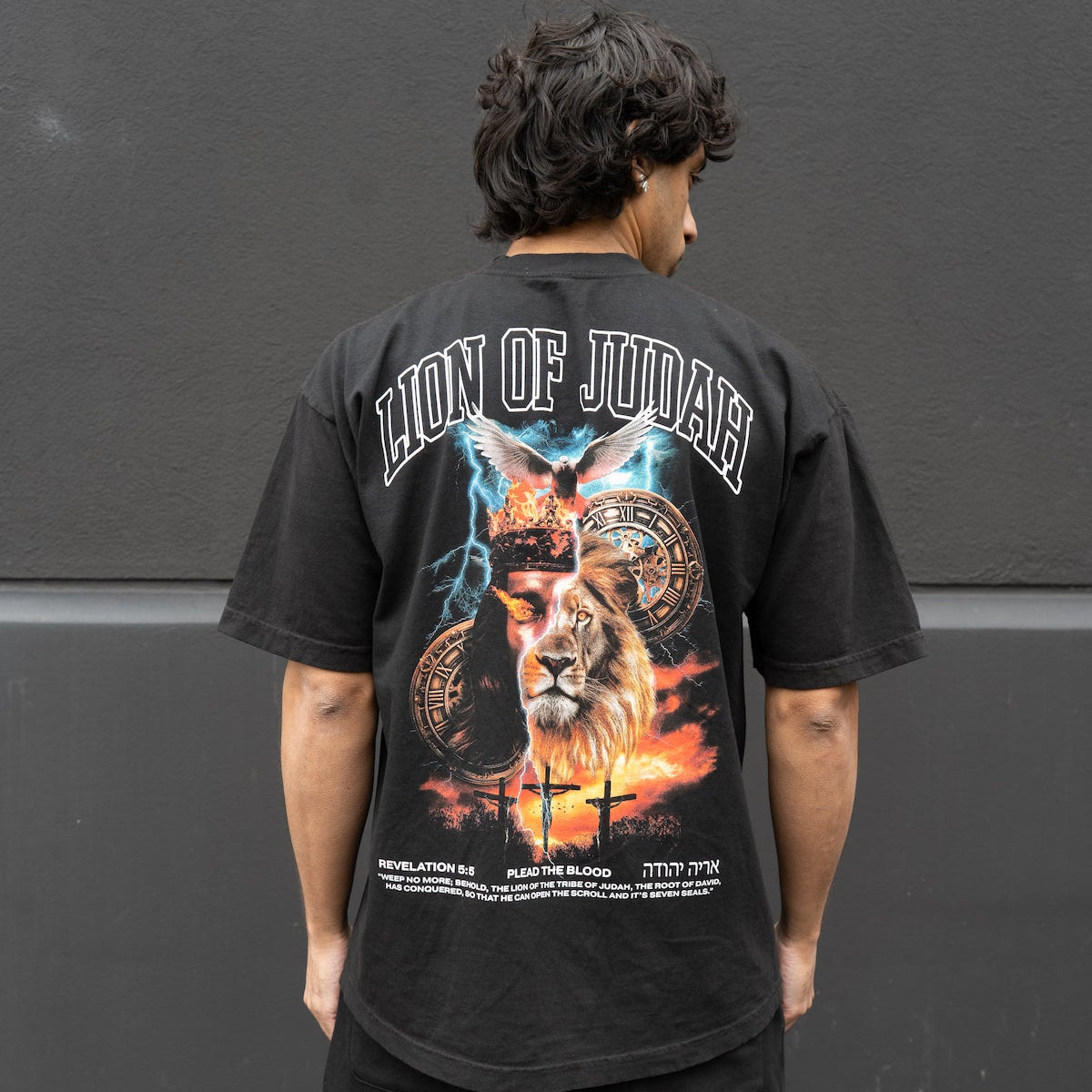 LION OF JUDAH OVERSIZE T-SHIRT