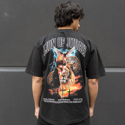 LION OF JUDAH OVERSIZE T-SHIRT