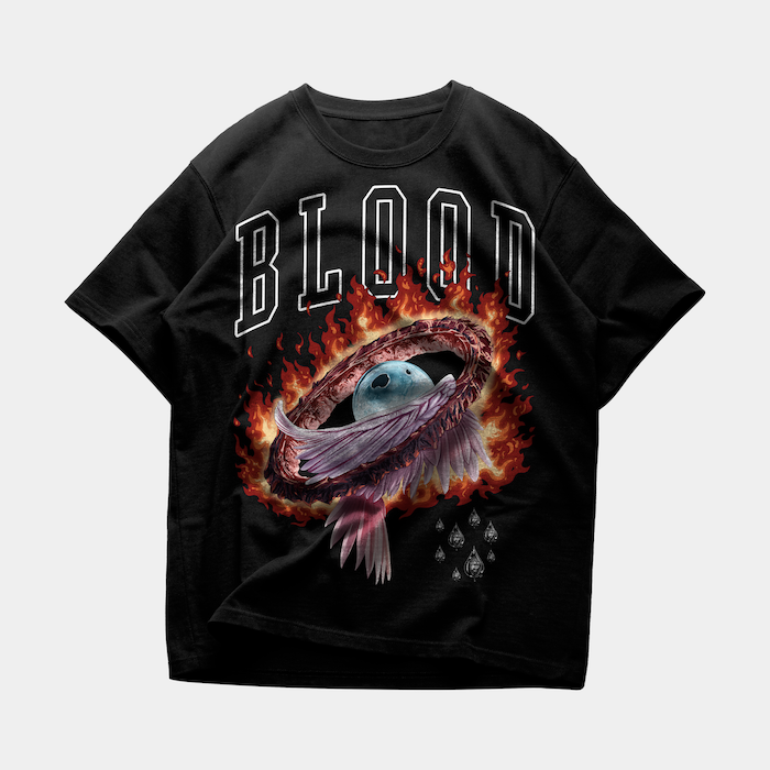 ANGEL OF FIRE OVERSIZE T-SHIRT