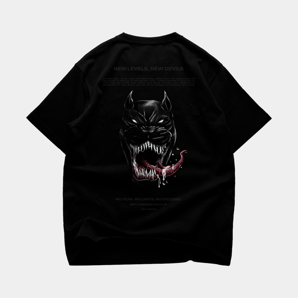 SYMBIOTIC PANTHER OVERSIZE T-SHIRT