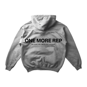 
                  
                    Load image into Gallery viewer, ONE MORE REP HOODIE IN HEATHER GRAY
                  
                