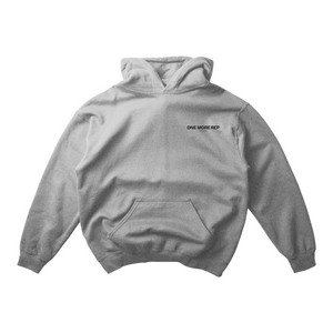 
                  
                    Load image into Gallery viewer, ONE MORE REP HOODIE IN HEATHER GRAY
                  
                