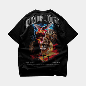 
                  
                    Load image into Gallery viewer, LION OF JUDAH OVERSIZE T-SHIRT
                  
                