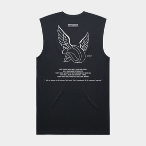 
                  
                    Load image into Gallery viewer, MYNDSET GIVES YOU WINGS MUSCLE TEE (3 COLORS)
                  
                