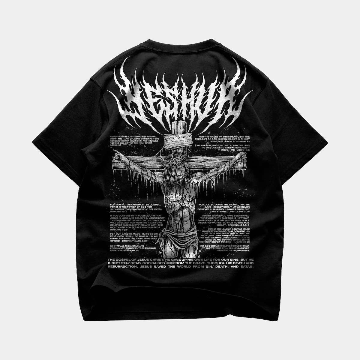 THE GOSPEL OF JESUS CHRIST OVERSIZE T-SHIRT