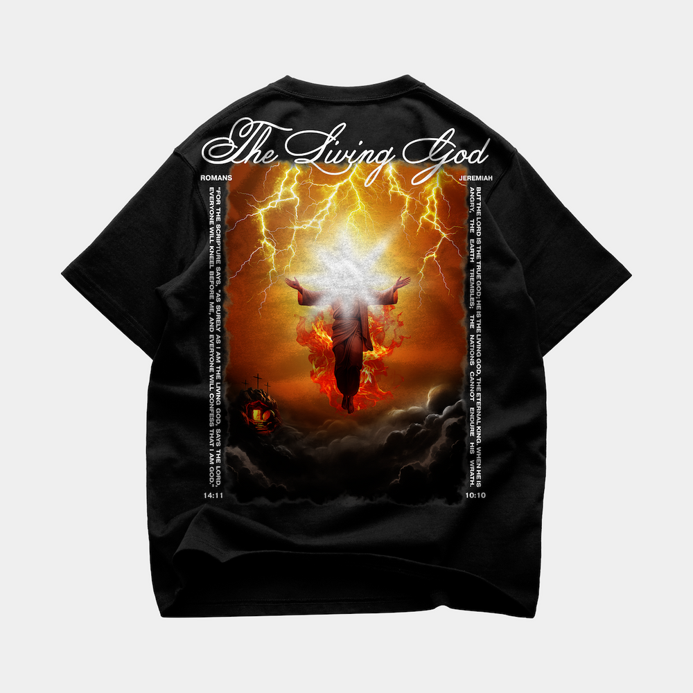 THE LIVING GOD OVERSIZE T-SHIRT