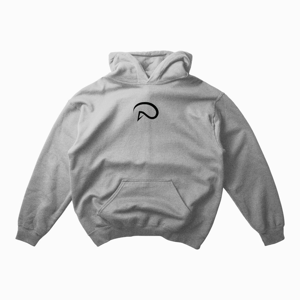 
                  
                    Load image into Gallery viewer, PUFF PRINT WISDOM HOODIE IN GRAY
                  
                