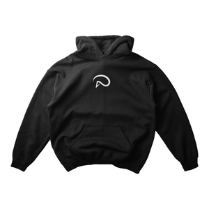 
                  
                    Load image into Gallery viewer, PUFF PRINT WISDOM HOODIE IN BLACK
                  
                