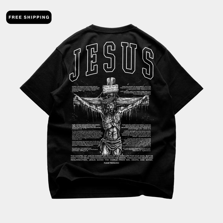 THE GOSPEL OF JESUS CHRIST OVERSIZE T-SHIRT