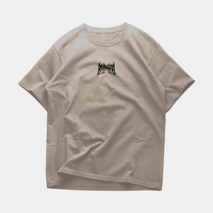 
                  
                    Load image into Gallery viewer, BARBED WIRE OVERSIZE T-SHIRT IN BEIGE
                  
                