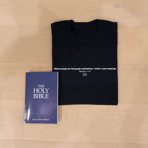 
                  
                    Load image into Gallery viewer, HEBREWS 13:8 REGULAR T-SHIRT
                  
                