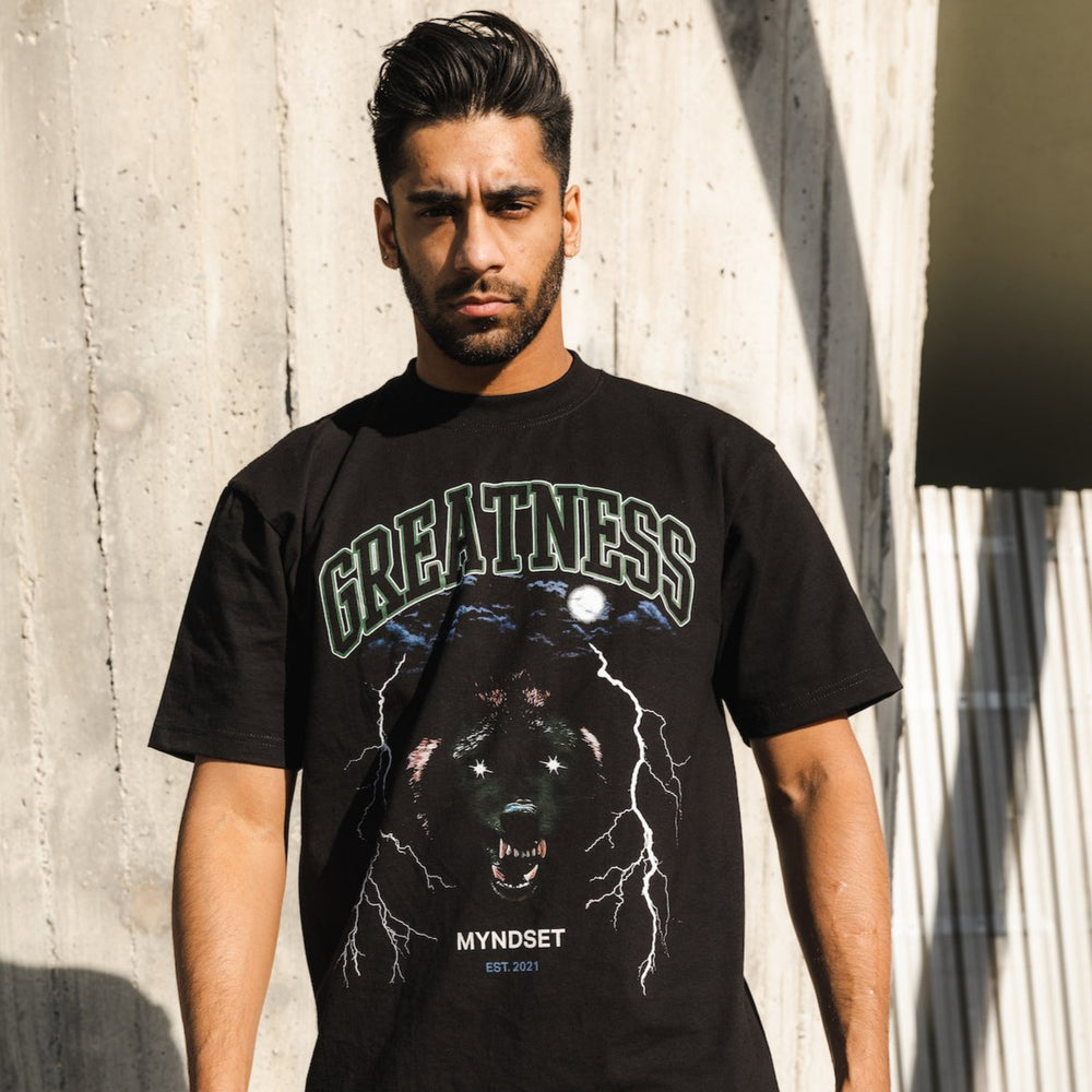 
                  
                    Load image into Gallery viewer, SHADOW WOLF OVERSIZE T-SHIRT
                  
                